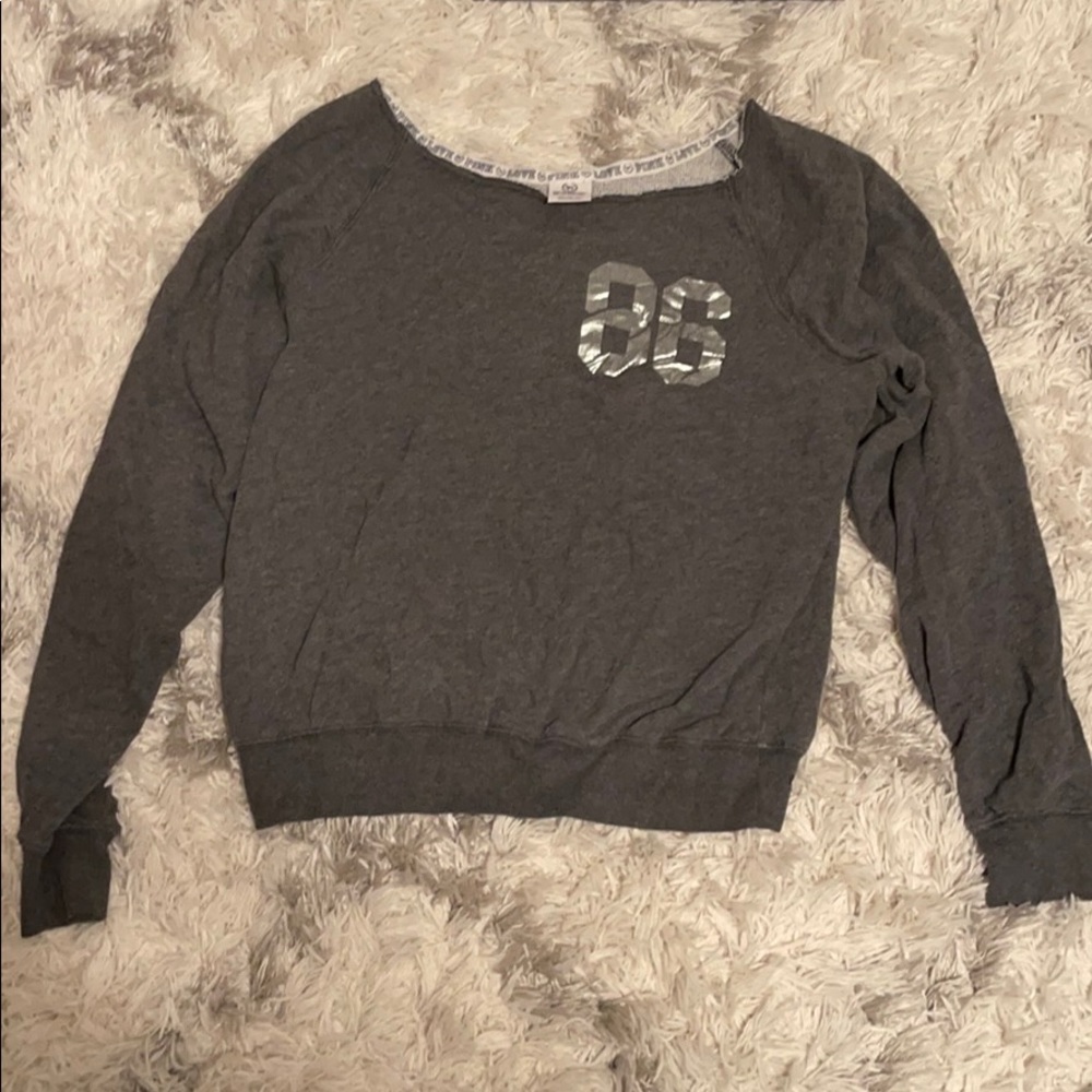 Victoria’s Secret Pink Sweatshirt- Gray